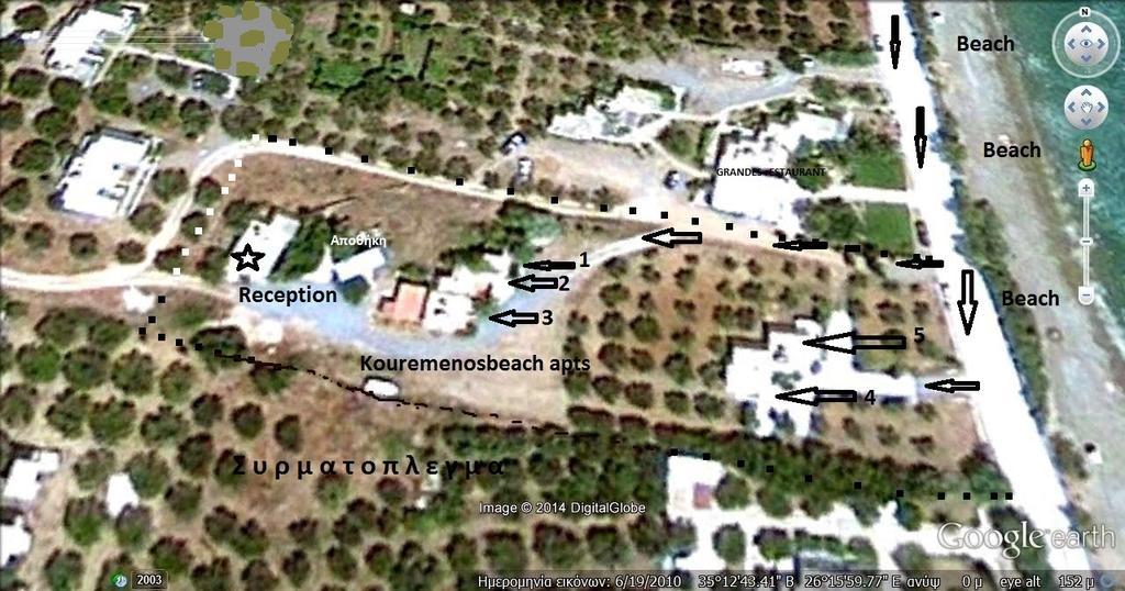 Kouremenos Beach Apartments Παλαίκαστρο Εξωτερικό φωτογραφία